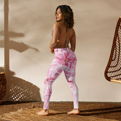 Blumen Yoga-Leggings