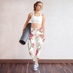 Blumen Yoga-Leggings