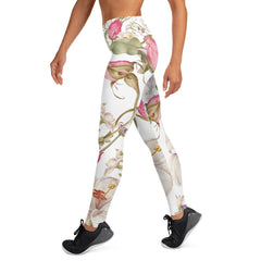 Blumen Yoga-Leggings