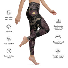 Rosen Yoga-Leggings