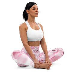 Blumen Yoga-Leggings