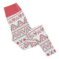 Schwedenmuster Yoga-Leggings