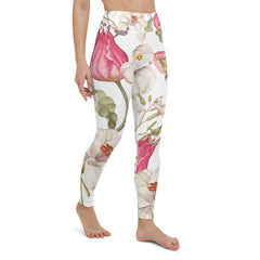 Blumen Yoga-Leggings