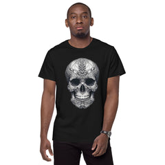 Gothic Line-T-Shirt aus Premium-Baumwolle