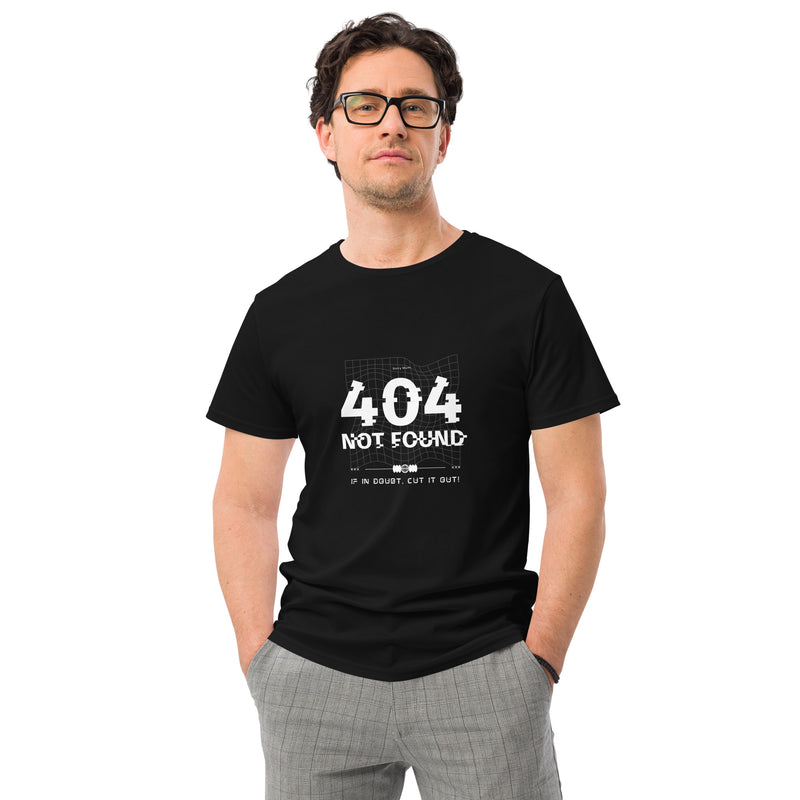 404- T-Shirt aus Premium-Baumwolle