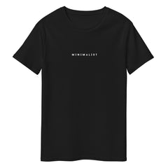 Black Line-Minimalist - T-Shirt aus Premium-Baumwolle