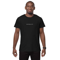 Black Line-Minimalist - T-Shirt aus Premium-Baumwolle