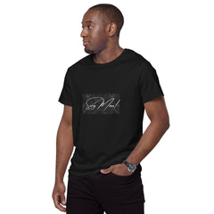 Black Line-Sorry Mom T-Shirt aus Premium-Baumwolle