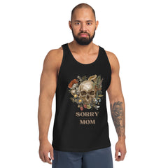 Sorry Mom Skull-Tank-Top