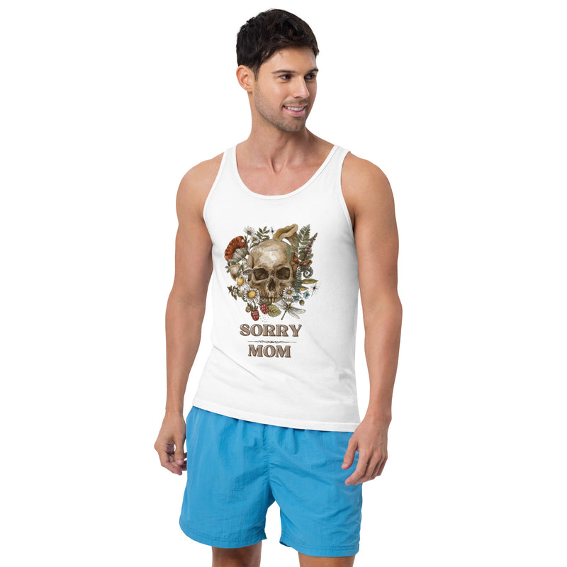 Sorry Mom Skull-Tank-Top