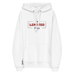 Gestickter „I`m limited Edition“ Bio Kapuzenpullover