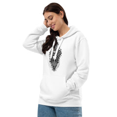 Rockstar Line-Wolfsfrau- Bio Kapuzenpullover