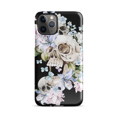 Schädel & Blumen Snapcase iPhone®-Hülle