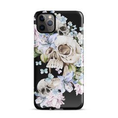 Schädel & Blumen Snapcase iPhone®-Hülle