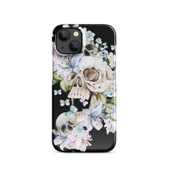 Schädel & Blumen Snapcase iPhone®-Hülle