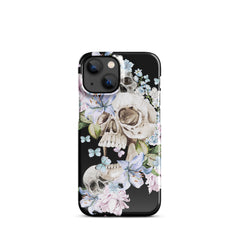 Schädel & Blumen Snapcase iPhone®-Hülle