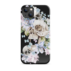 Schädel & Blumen Snapcase iPhone®-Hülle