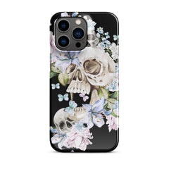 Schädel & Blumen Snapcase iPhone®-Hülle