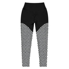 Geometric Line- Sport-Leggings