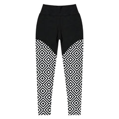 Geometric Line- Sport-Leggings