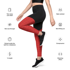 Glücks Leggins-Sport-Leggings