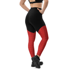 Black Line - Sport-Leggings