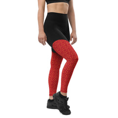 Black Line - Sport-Leggings