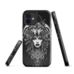 Rockstar Line- Wolfsfrau-Hardcase iPhone® Handyhülle