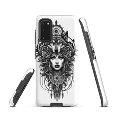 Rockstar Line-Wolfsfrau- Hardcase Samsung®-Hülle