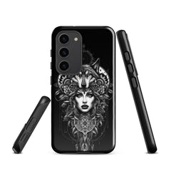 Rockstar Line-Wolfsfrau- Hardcase Samsung®-Hülle