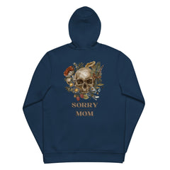 Sorry Mom- Schädel Zip-Hoodie