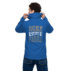 Keep Life Simple Zip-Hoodie