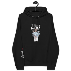 Tattooed Mom Bio-Raglan-Hoodie 2 Seiten bedruckt