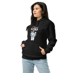 Tattooed Mom Bio-Raglan-Hoodie 2 Seiten bedruckt