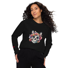 Art Line- Dios del los muertes-Bio-Raglan-Pullover