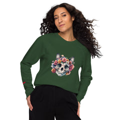 Art Line- Dios del los muertes-Bio-Raglan-Pullover