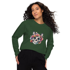 Art Line-Día de los Muerte— Bio-Raglan-Pullover