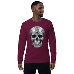 Gothic Line- Schädel Bio-Raglan-Pullover