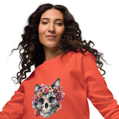 Art Line-Día de los Muerte— Bio-Raglan-Pullover