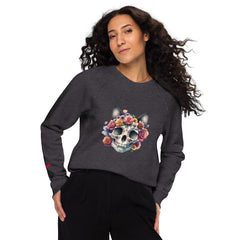 Art Line- Dios del los muertes-Bio-Raglan-Pullover