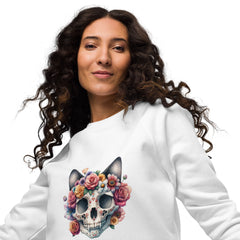 Art Line- Dios del los muertes-Bio-Raglan-Pullover