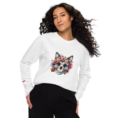 Art Line- Dios del los muertes-Bio-Raglan-Pullover