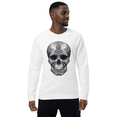 Gothic Line- Schädel Bio-Raglan-Pullover