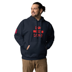 Ink over love- Kapuzenpullover