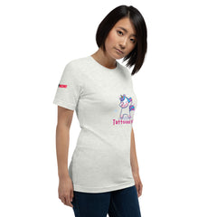 Tattooed Girl Einhorn T-Shirt