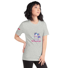 Tattooed Girl Einhorn T-Shirt