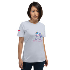 Tattooed Girl Einhorn T-Shirt