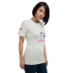 Tattooed Girl Einhorn T-Shirt