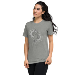 Mandala Blumen T-Shirt