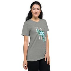 Tattoo Blume T-Shirt Triblend